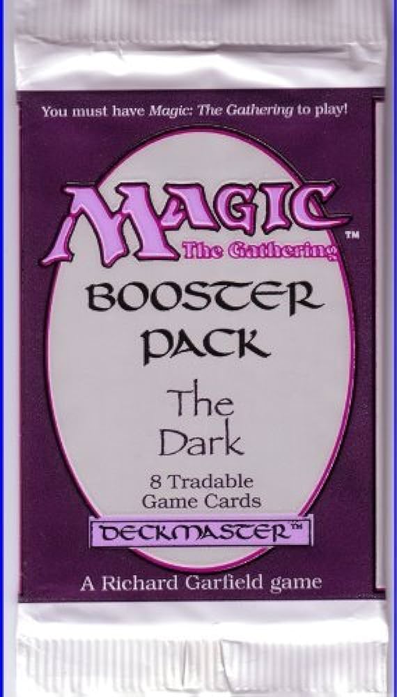 Sobre De 15 Cartas Magic The Dark en Italiano