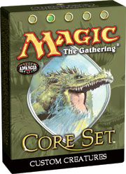 Mazo Magic 40 Cartas Custom Creatures Core Set Ninth Edition en Ingles
