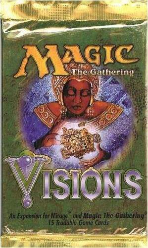 Sobre de 15 Cartas Magic Visions en idioma Portugues