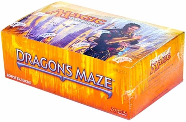 Caja de 36 Sobres Edicion Dragon Maze en Ingles